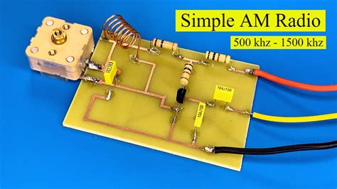 Build an am radio.  Make a Simple AM Radio: Building a simple 2-transis...