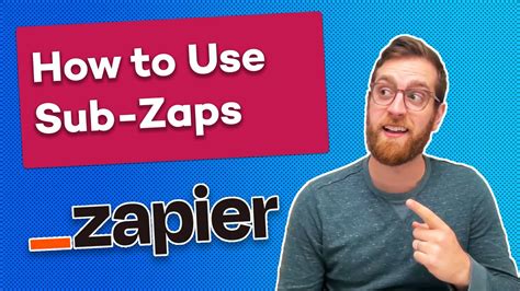 Build reusable Sub-Zaps – Zapier