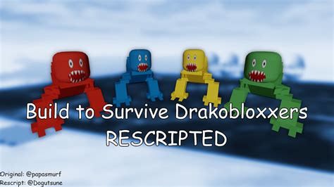 Build to Survive Drakobloxxers Rescripted Bulletin Board Developer
