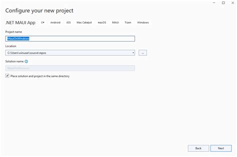 Build your first MAUI app for Windows Windows apps Microsoft Learn