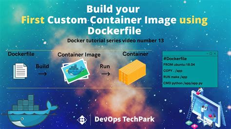 Build your first custom docker image using Dockerfile Docker tutorial