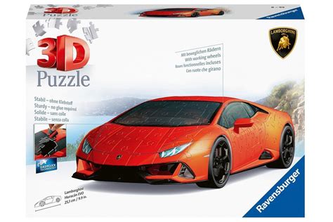 Build your own Huracán EVO as a 3D puzzle