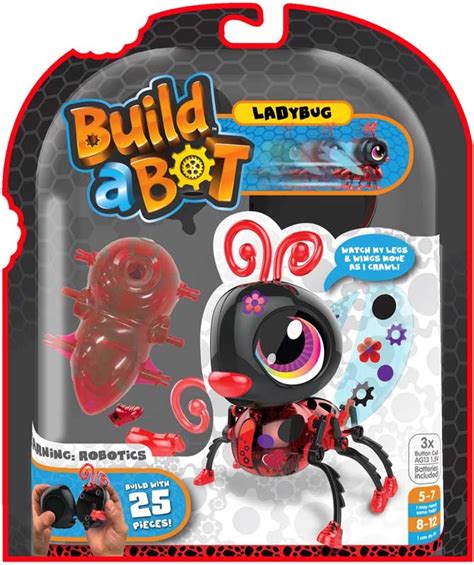 Build-a-Bot Ladybug STEM Robot Toy Customise with …