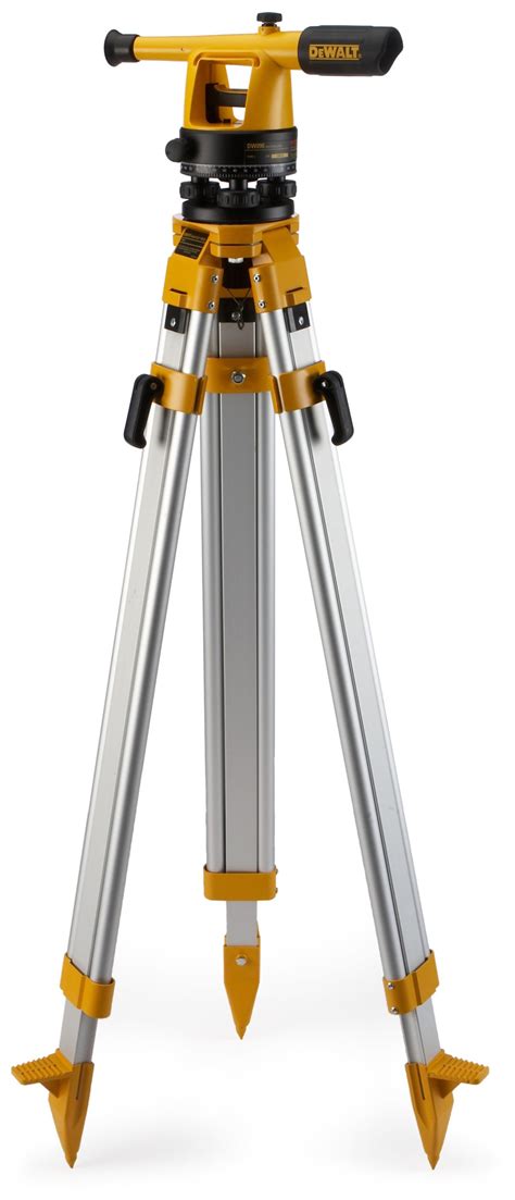 Builder Level Tool With Tripod And Rod, 20X Magnification