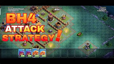 Builder hall 4 attack strategy. Builder Hall 4 Attack Strategy to 3 Star any base in clash of clans. Troops combination is Giants and Sneaky Archer. This will help you to trophy pushing in... 