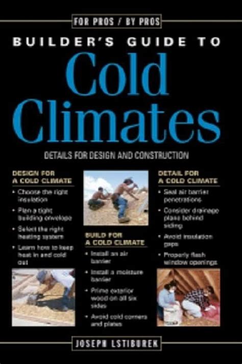 Builders guide to cold climates a comprehensive guide to the best cold climate building techniques. - Instructors lab manual for general biology.