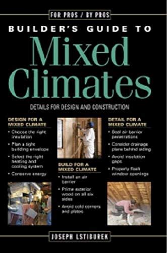 Builders guide to mixed climates details for design and construction. - A poetry handbook by oliver mary 1994 paperback.