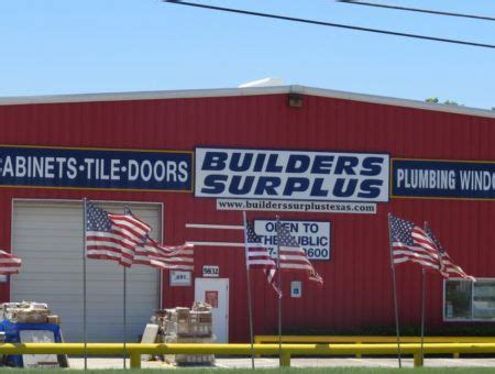 Builders Surplus Dallas Fort Worth has the largest selection of in-st