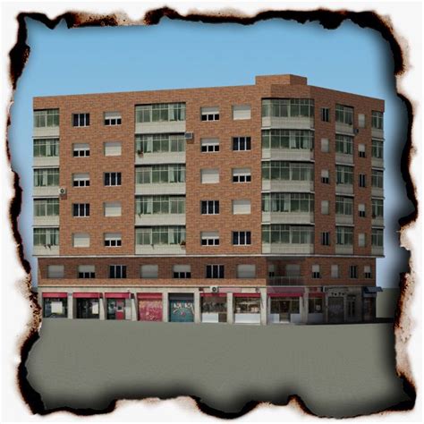 Building 74 3D Model 23 .3ds .fbx .obj .max .unknown Free3D