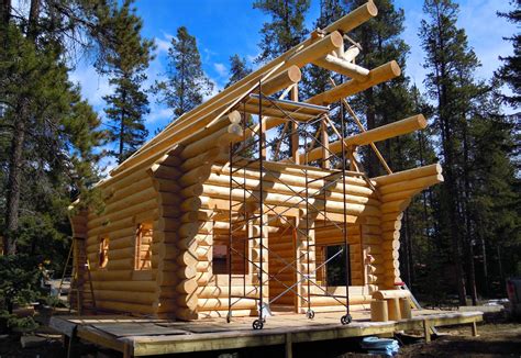 Building A Log Cabin