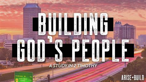 Building A Place Where God and People Meet