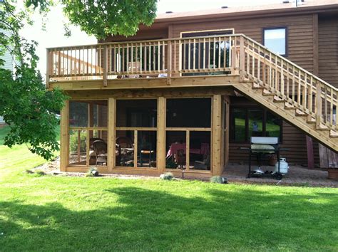 Building A Screened In Porch Under An Existing Deck. - Pinterest