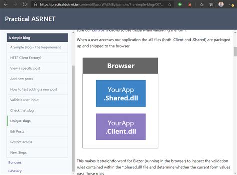 Building Blazor pager component