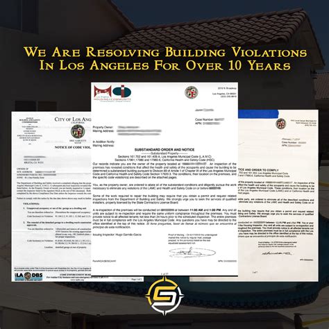 Building Compliance Fix Code Enforcement Violation CCS Inc