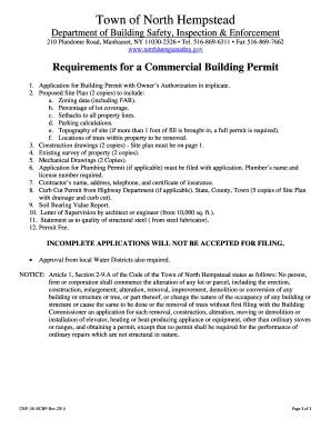 Building Departments - Hempstead, NY (Permits