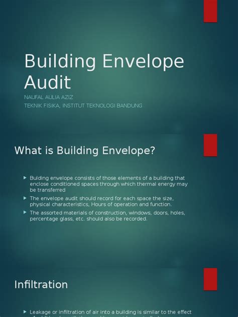 Building Envelope Audit PDF Window Building Engineering