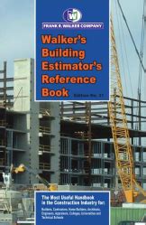 Building Estimators Reference Book 31st Edition