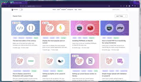 Building Popular Posts Component with Laravel Livewire PostSrc