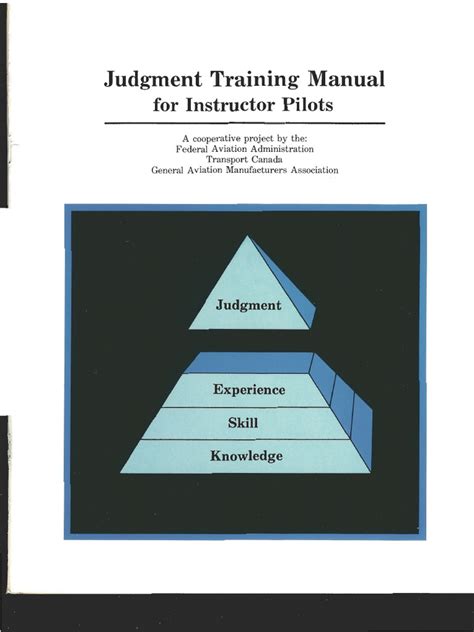 Building Professional Judgment Skills in Pilots