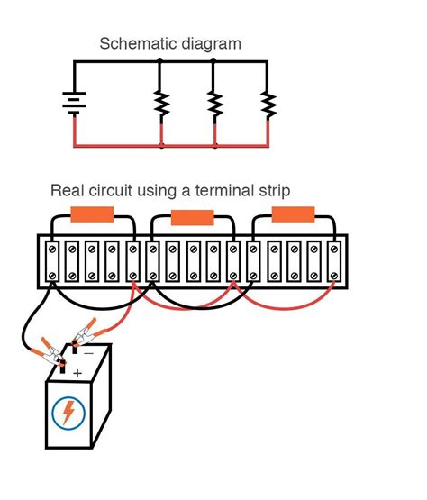 Building Resistor Circuits Using Breadboards, Perfboards, and Terminal
