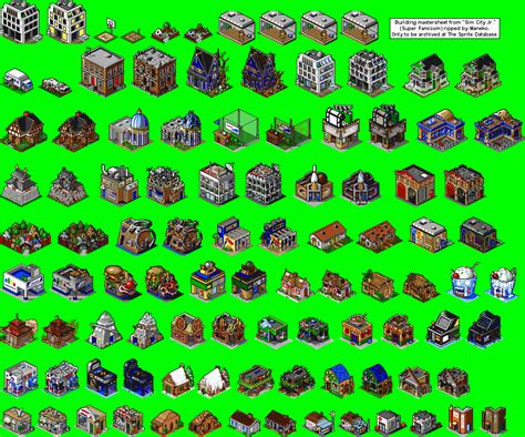 Building Sprite Sheet Worldbox
