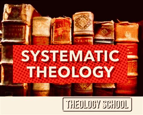 Building Systematic Theology: Propositions in Systematics