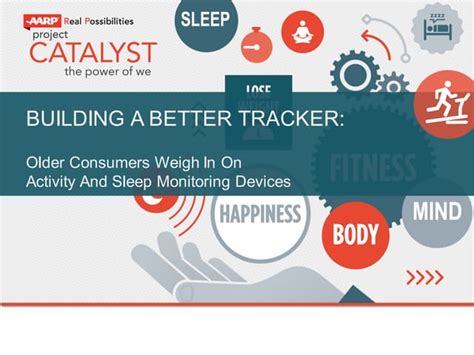 Building a Better Tracker Older Consumers Weigh In on Activity and Sleep Monitoring Devices