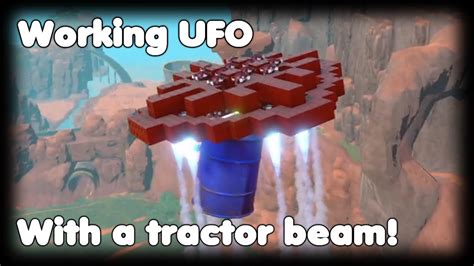 Building a UFO with a working tractor beam! Trailmakers