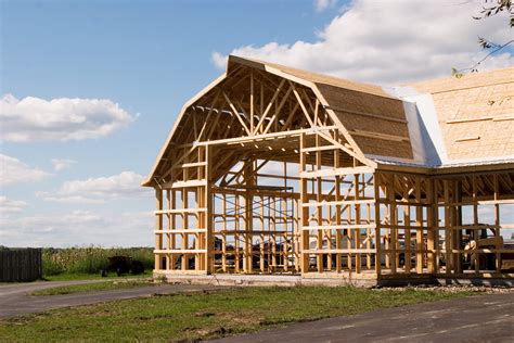 Building a barn. Horse Barn Styles Perfect for Your Stable. The barn style you choose will make a large impact on how your stable looks and functions. Some of our favorite styles for stables are the one-story center aisle barn, the high-country barn, the gambrel barn, and the two-story monitor barn. Get Your Quote to Build a Horse Stable with J&N 