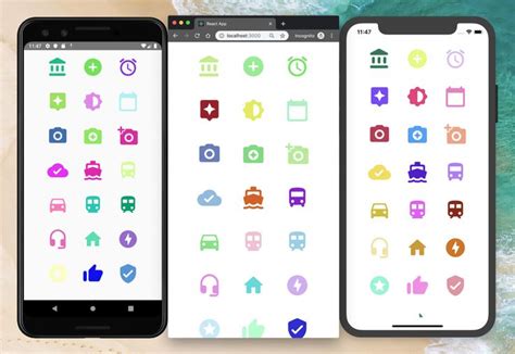 Building a maintainable Icon System for React and React Native React native, Icon, Map icons