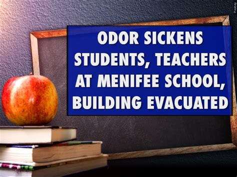 Building at Menifee school evacuated amid hazmat investigation