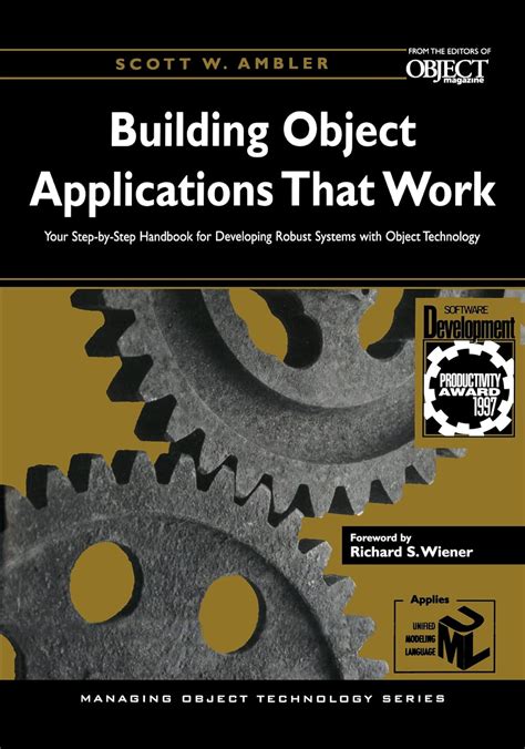 Building object applications that work your step by step handbook for developing robust systems wit. - Manuale di servizio solex 32 pbisa.