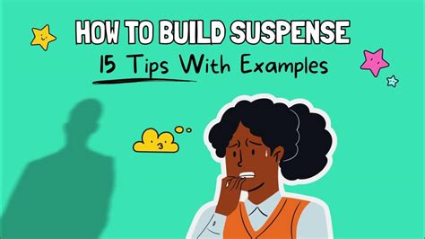 Building suspense examples.  You might start off strong but then watch your read...