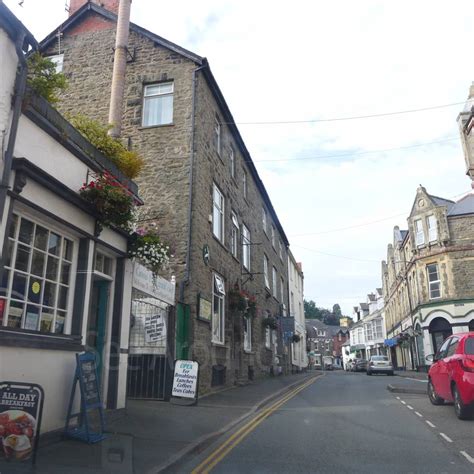 Builth Wells - The Merrie Fryer Fish and Chip shop is now.