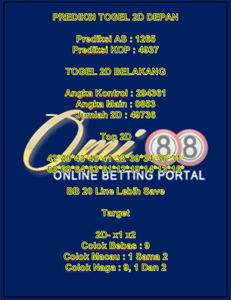 Buka togel thailand hari ini. Bocoran no togel hongkong.