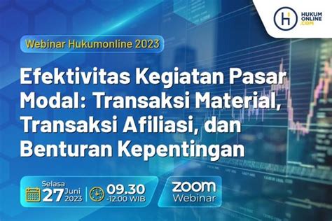 Bukti iklan ki terkait transaksi material dan transaksi afiliasi