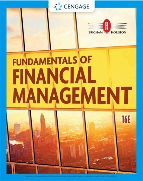 Buku fundamental of financial management brigham houston. - Power generation financial modelling analysis a practical guide.