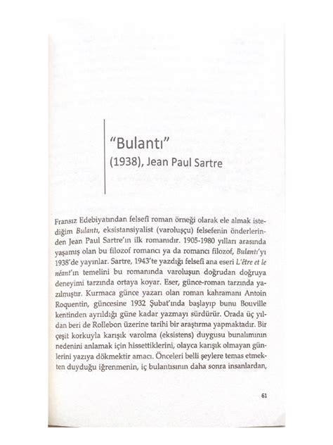 Bulantı PDF indir.