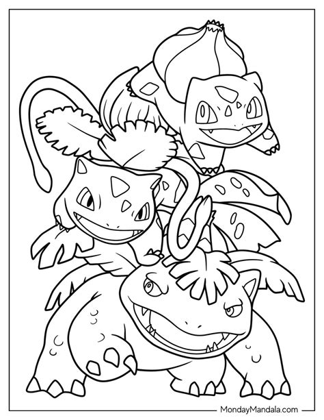 Bulbasaur Coloring