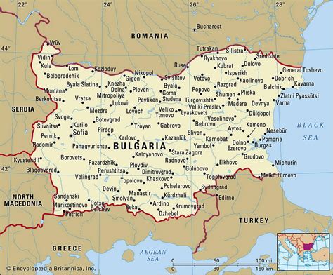 Download Bulgaria Map By Cartographia