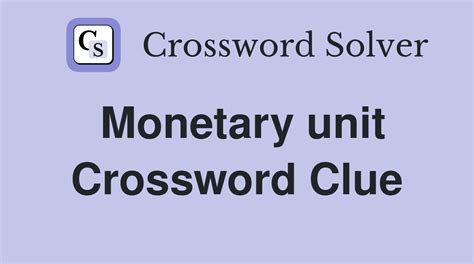 Bulgarian monetary unit - crossword puzzle clues