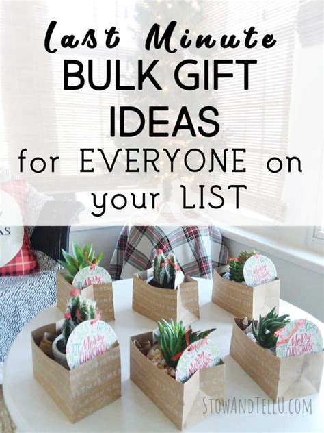Bulk Gift Ideas For Friends