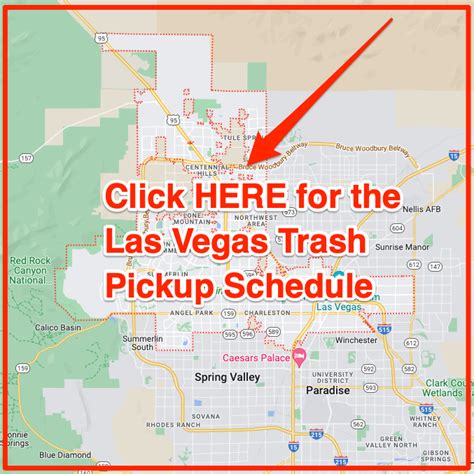 Nevada Las Vegas Trash Schedule 2023 (Holidays, Bulk Trash Pickup and