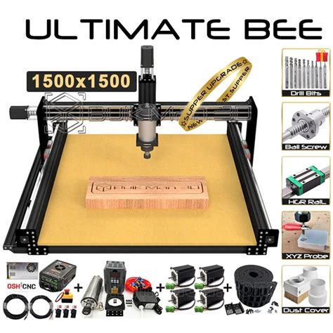 Bulkman 3d. Upgrade Conversion Kit from QueenBee Pro to Ball Screw ULTIMATE Bee. US$ 556.00 – US$ 748.00. Frame Size. Extrusion Color. Clear. Add to cart. SKU: QBP-UB- Categories: - CNC Conversion Kit, CNC Router, OUR PICKS ! Tags: Ball Screw, Bee, linear, Rail, ULTIMATE Bee, Workbee. Description. 