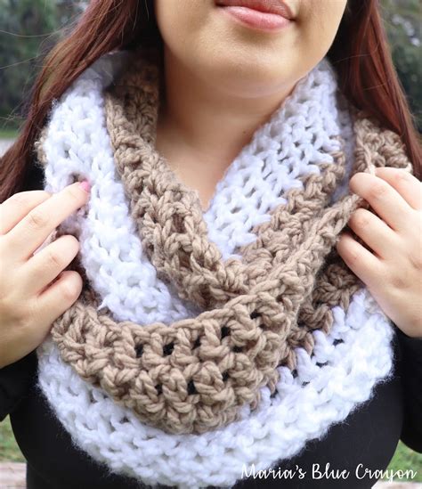 Bulky Infinity Scarf Crochet Pattern