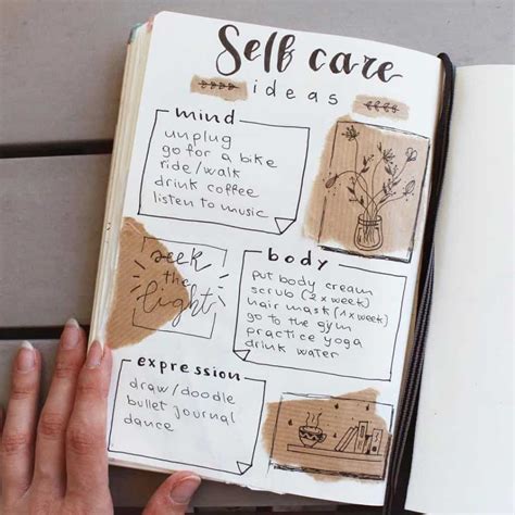 Bullet Journal Self Care