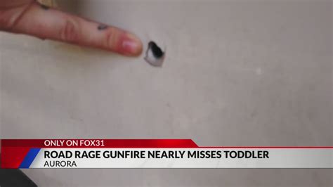 Bullet narrowly misses toddler in car seat in road rage shooting