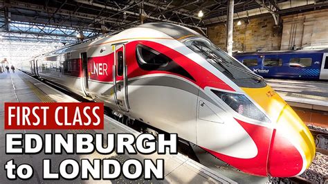 Bullet train from London to Edinburgh Scotland - Rick Steves