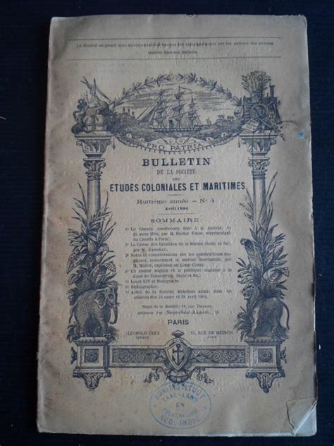 Bulletin de la société d'études coloniales. - The complete idiots guide free by a beale.