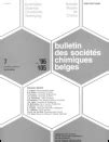 Bulletin des Sociétés Chimiques Belges: List of Issues